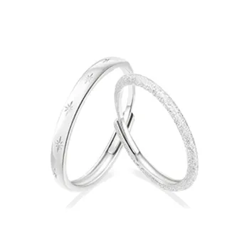 Chongqing Gold Store S999 Fine Silver Rings Unisex
