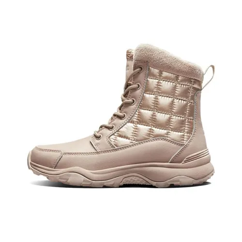 CAMEL Waterproof And Wear-resistant Short Outdoor Boots Women's Fleece-Lined