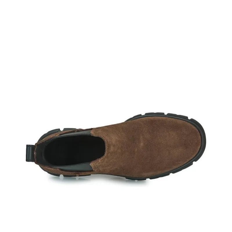 UGG Short Chelsea Boots Women's Brown-2