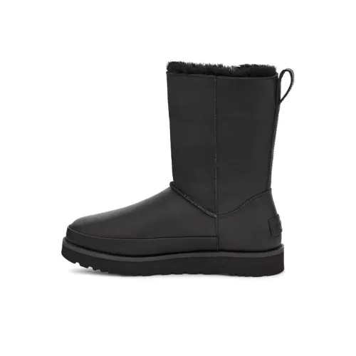 UGG Classic Zip Snow Boots Black Women's