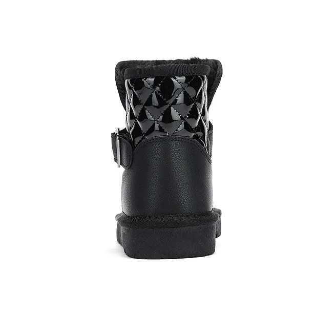 Warrior Warm Height Increasing Short Mid-Calf Snow Boots Women's-3