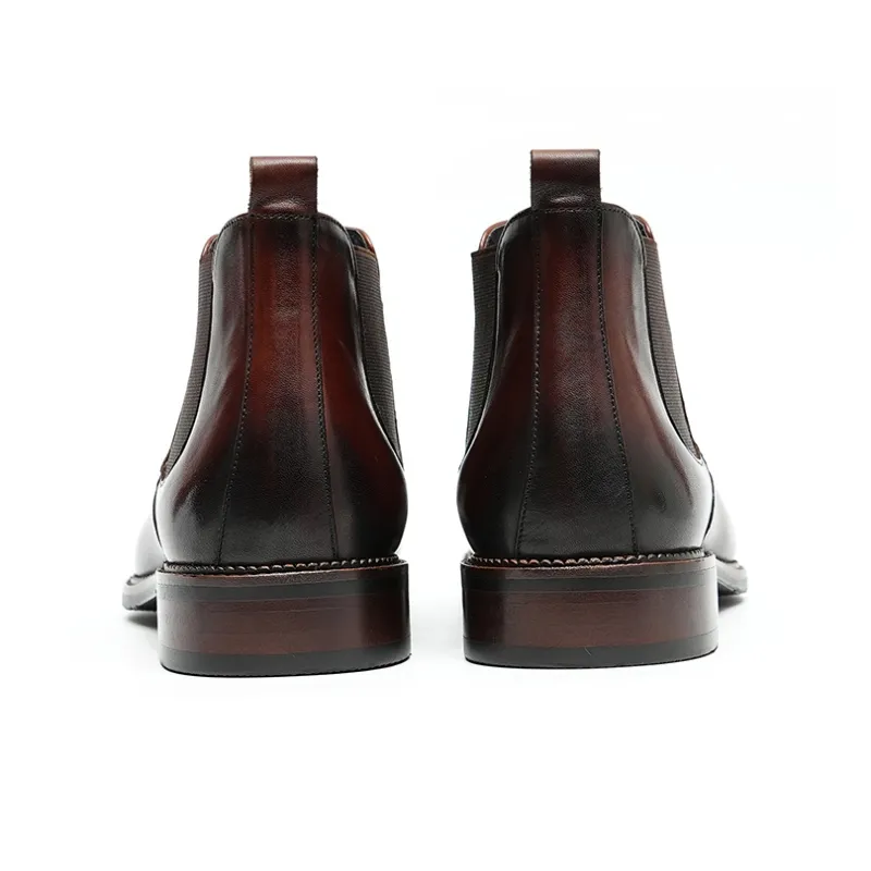 ASTON M.JAZZ Men's Boots Short Chelsea Boots Men's-4