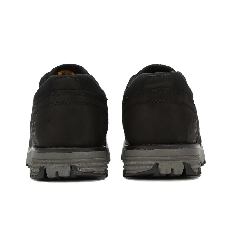 CAT Wear Resistant Cushioning Slip Resistant Ankle Length Outdoor Boots Men's Black-3
