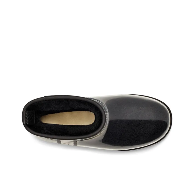UGG Classic Clear Mini Boot Black Women's-4