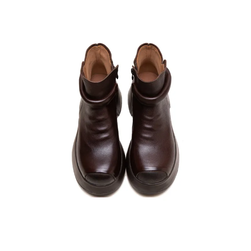 Jay Ankle Boots Women's Brown/Black-3