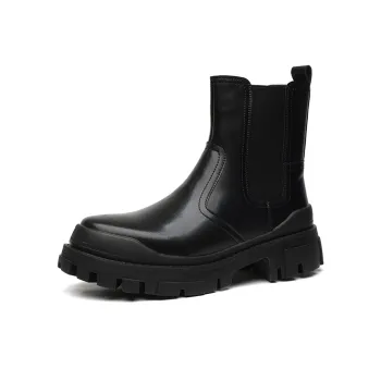 Romon Chelsea Boots Men's Black