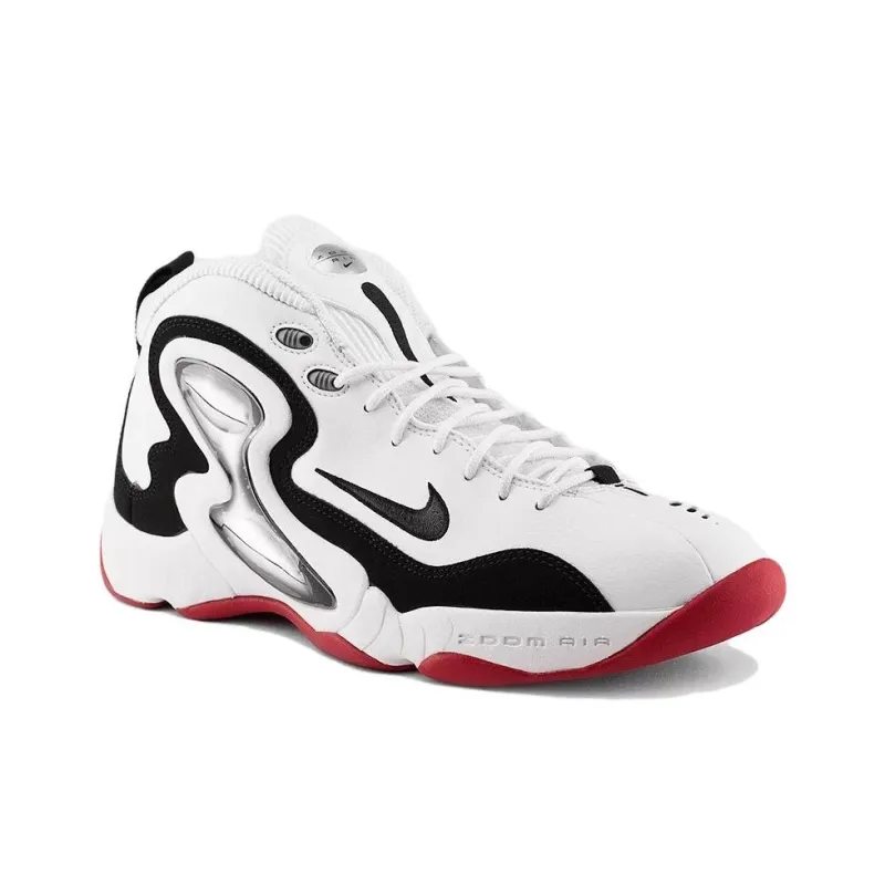 Nike Air Zoom Hawk Flight White Black Red-1