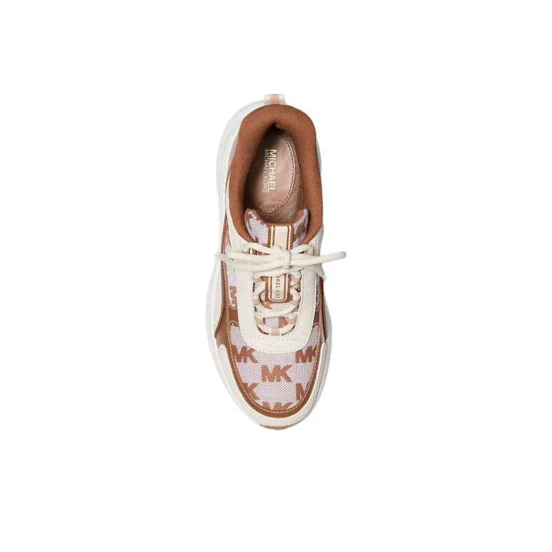 MICHAEL KORS Katrina Low-Top Casual Shoes Women's Brown-3
