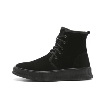 YEDANI Crew Snow Boots 4cm Men's Black