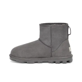 UGG Essential Mini Classic Fleece Lined Gray Women's