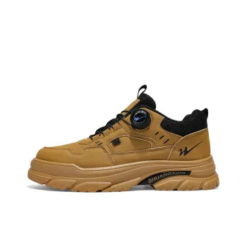 Binary Ankle Boots Low Top Men's Khaki