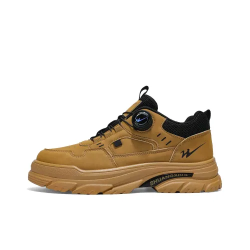 Binary Ankle Boots Low Top Men's Khaki