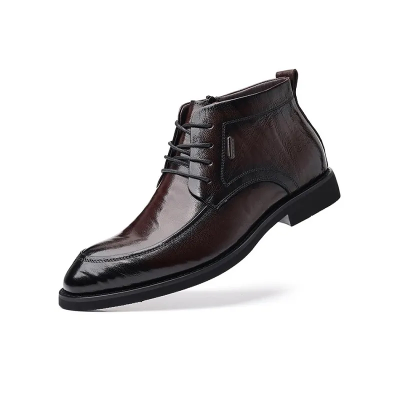 GZZ Ankle Boots Men Black-22