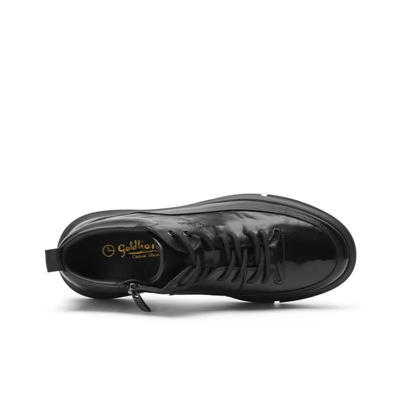 GOLDLION Ankle Boots Men Black-2