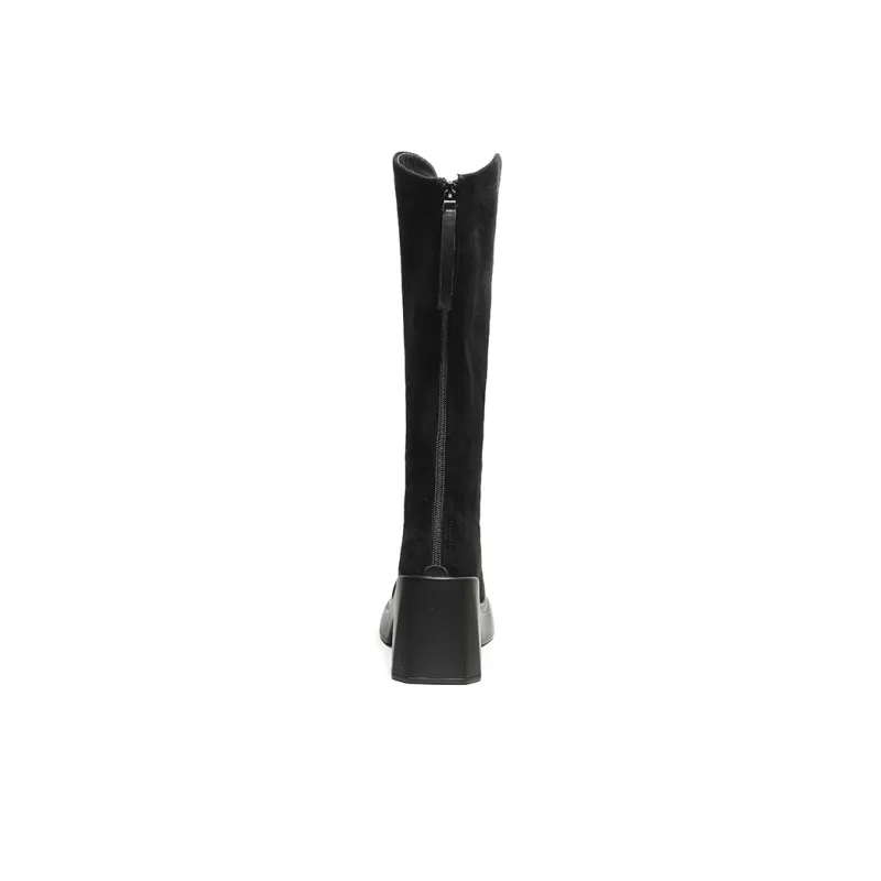 Mulinsen Knee-high Boots 8.5cm Women's-3