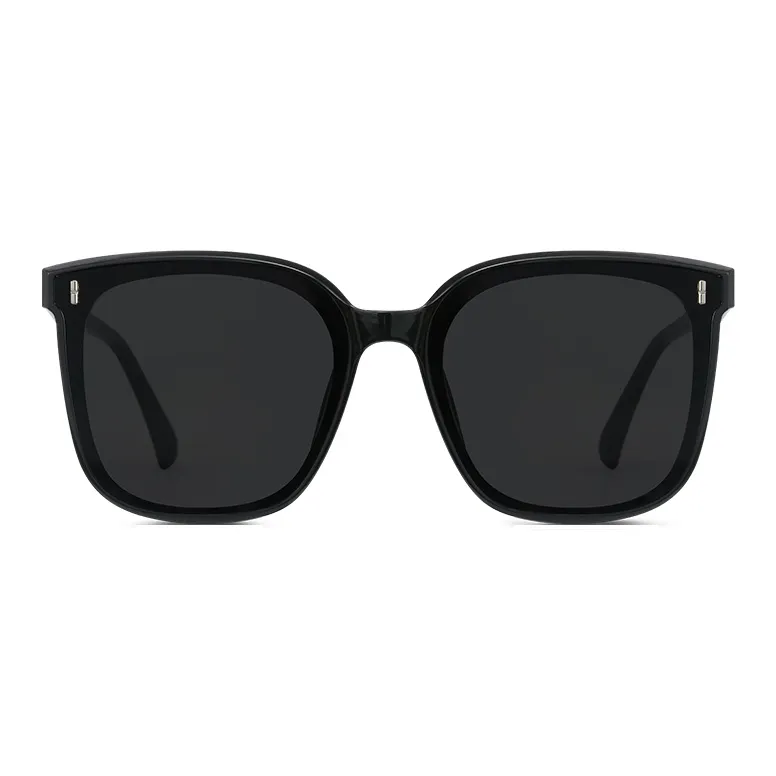 MK MINGKU TR/Memory Plastic Square Sunglasses Unisex-1