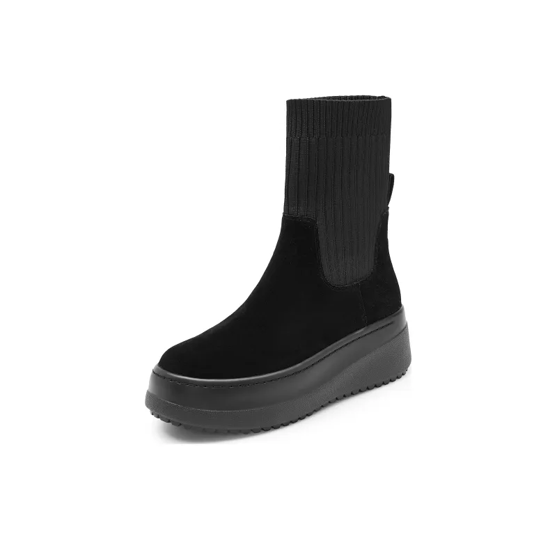 Staccato Ankle Boots Women's Black/Yellow-9
