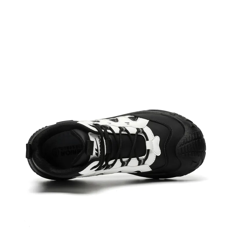 Warrior Wear Resistant Slip Resistant Ankle Length Outdoor Boots Men's White Black-1