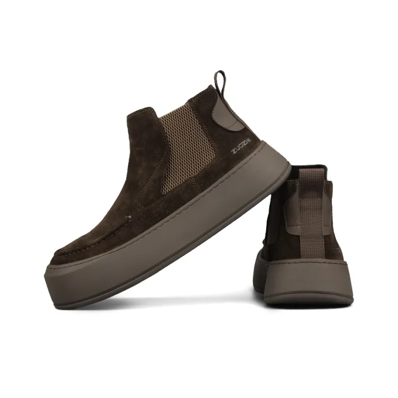 ZUOZHE Short Chelsea Boots Men's-2