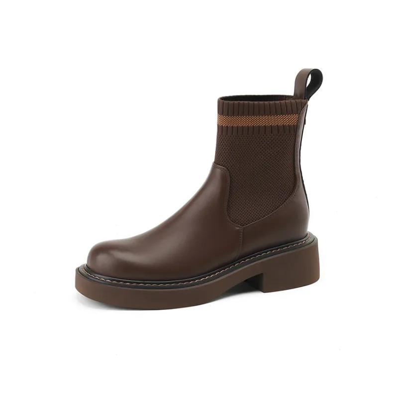 DAPHNE Short Chelsea Boots 4.5cm Women's-6