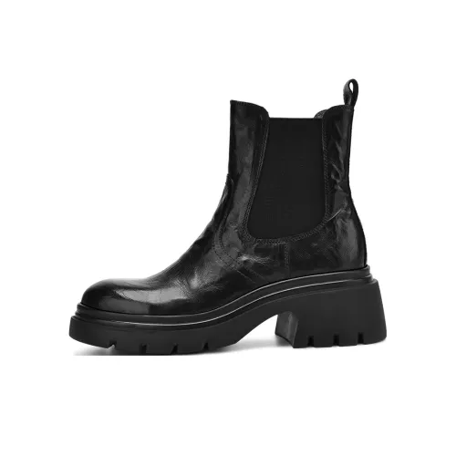 BOERDIQI Crew Chelsea Boots 4.5cm Women's