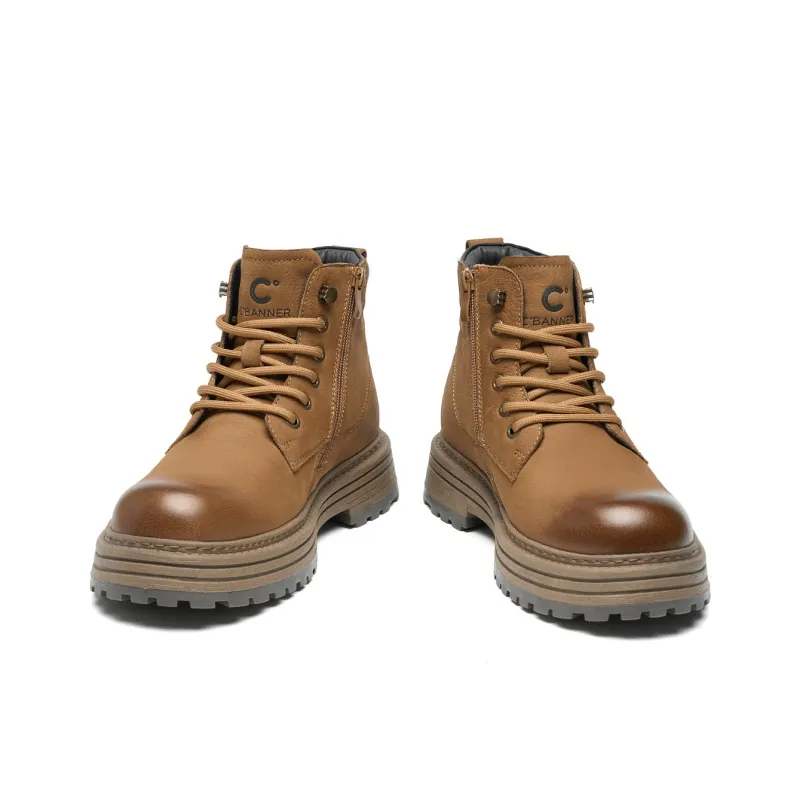 C°BANNER Short Martin Boot Men's Yellow Brown-2