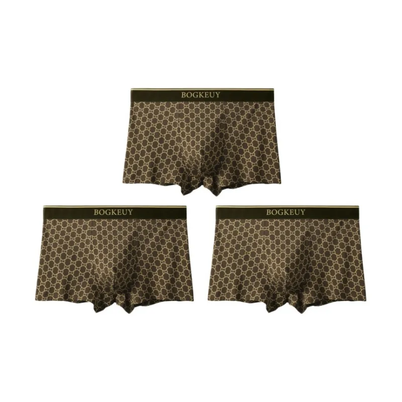 Qiao Ni Tong Underpants Men's 3 Pack-7