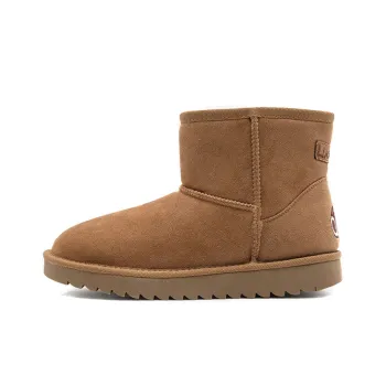 SEMIR Snow Boots Women's Black/Yellow/Pink