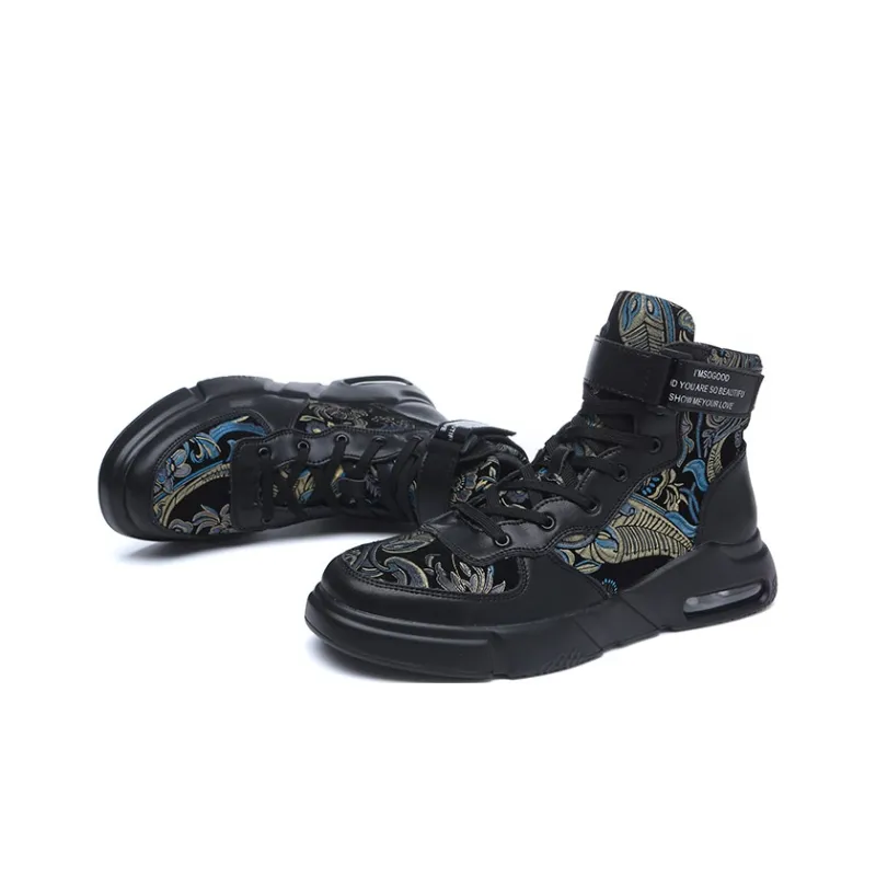 Babinda Ankle Boots 4cm Men's Black-9
