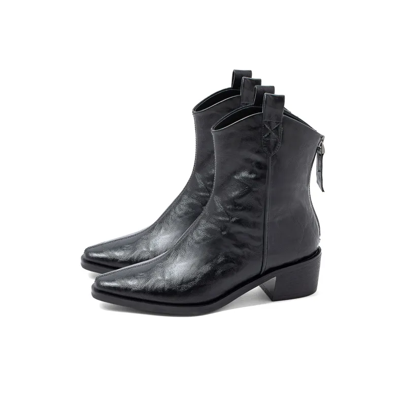 COMELY Cavalier Boots Ankle Boots Women's-6