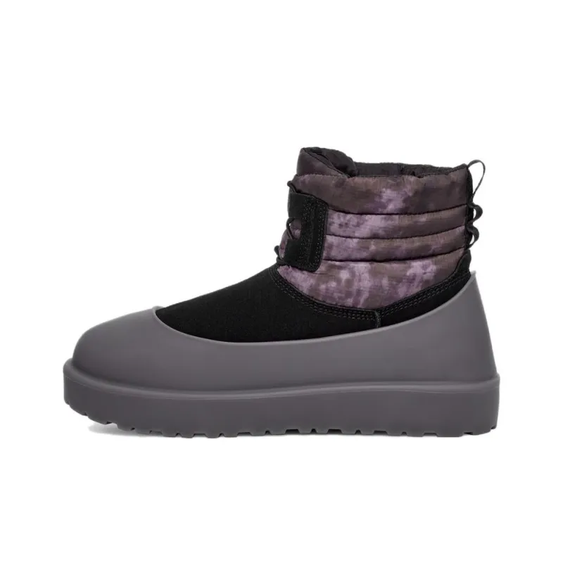 UGG Classic Mini Lace Wea Smokescreen Boot Black-0
