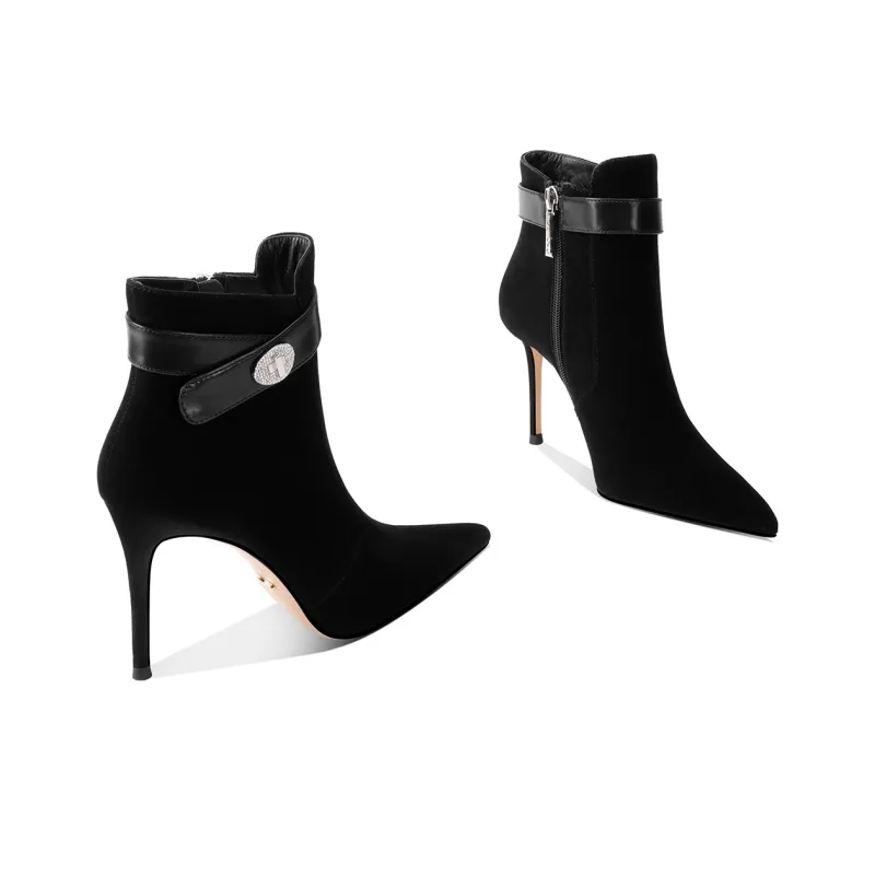 Shesrim Ankle Boots Women's Black-1