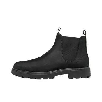 GEOX Short Chelsea Boots Men's Black