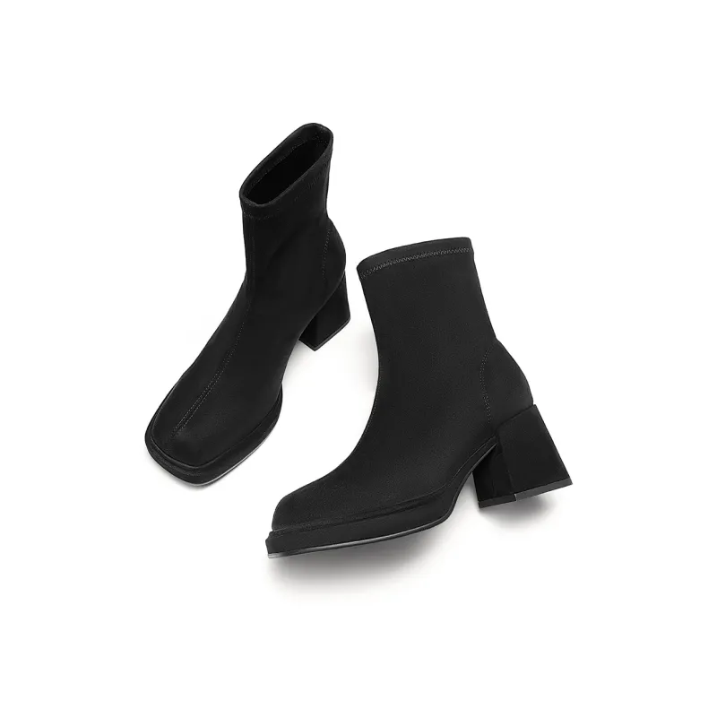 GOLDLION Ankle Boots Women's Black-2