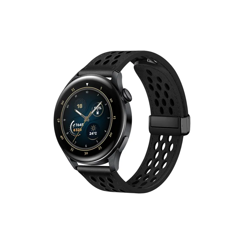 CHRROTA Watch Band Huawei Compatibility Leather-0