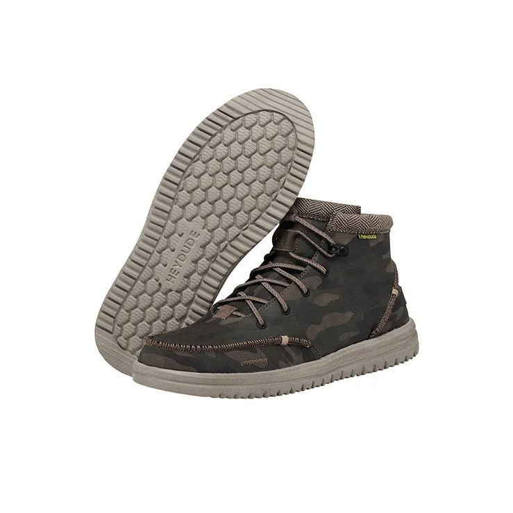 Heydude Ankle Boots Men Camouflage-2