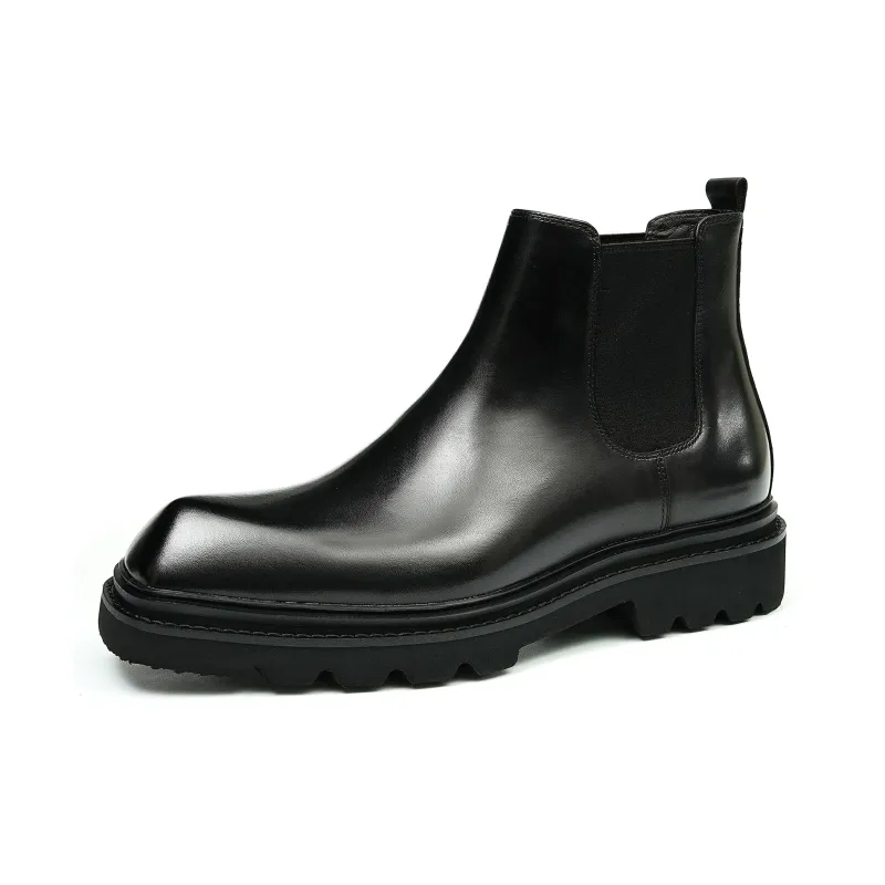 ASTON M.JAZZ Short Chelsea Boots Men's-1