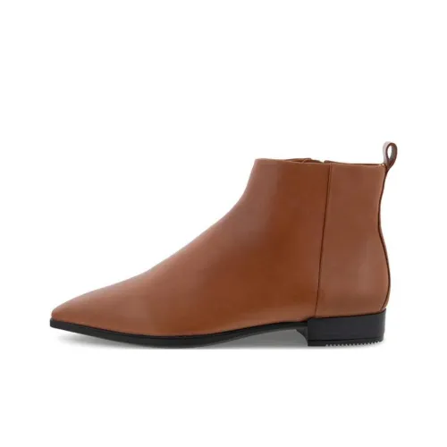 Ecco Body-Shaping 20 Ankle Boots Women's Pumpkin Brown