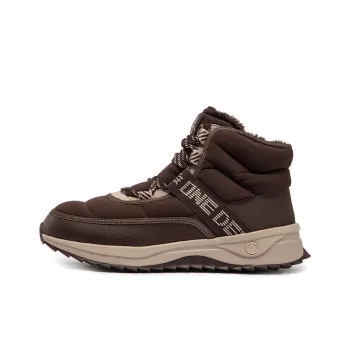 361° Fleece Snow Warm Wear Resistant Slip Resistant Short Snow Boots Men's Earth Brown