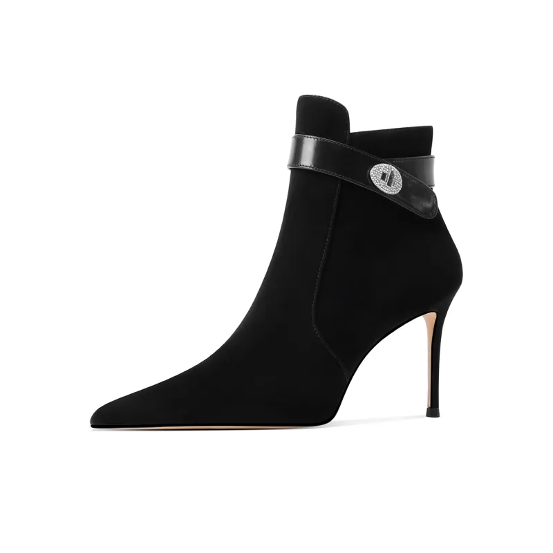 Shesrim Ankle Boots Women's Black-0