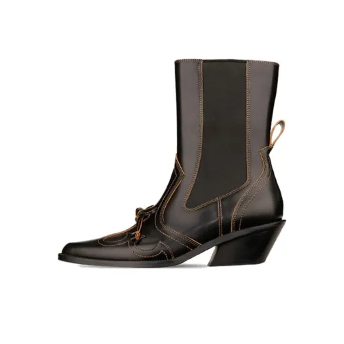 NEEDLE STUDIO Non-Place Crew Chelsea Boots 4.5cm Women's