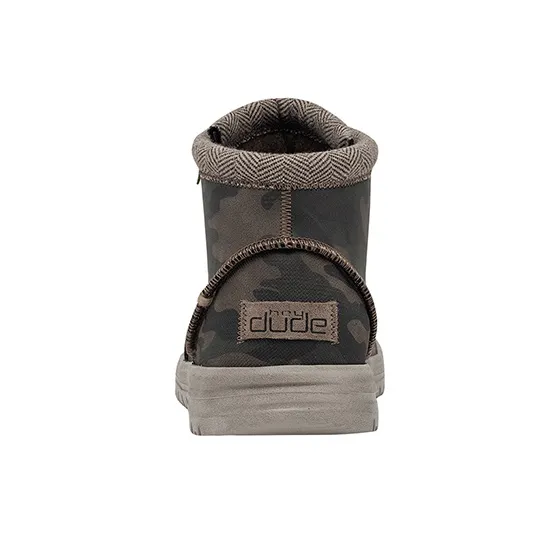 Heydude Ankle Boots Men Camouflage-4