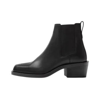 ZARA Short Chelsea Boots Men's Black