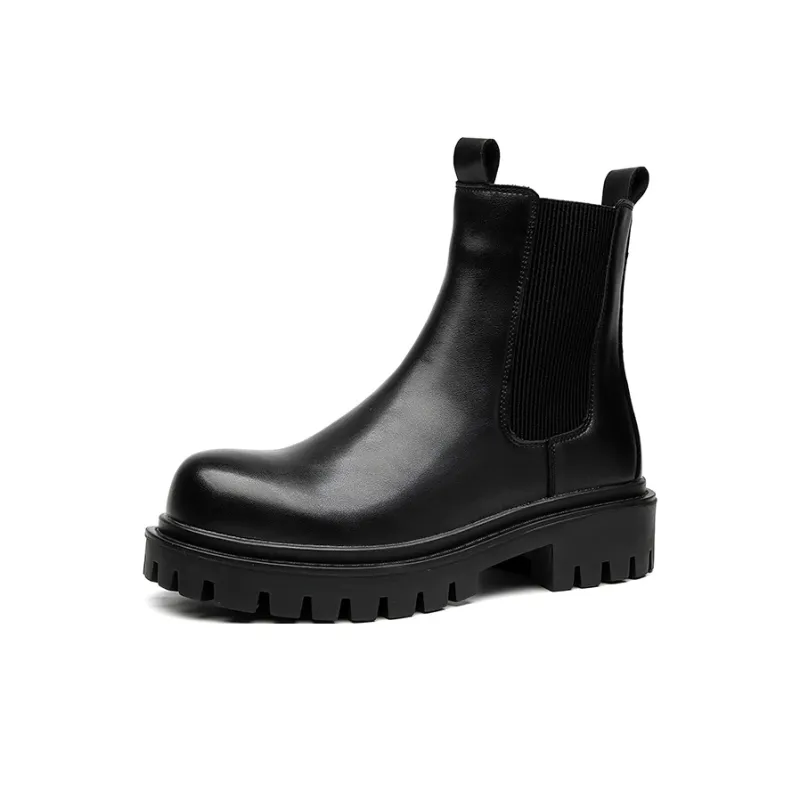 Cachiotti Crew Chelsea Boots Men's Black-0