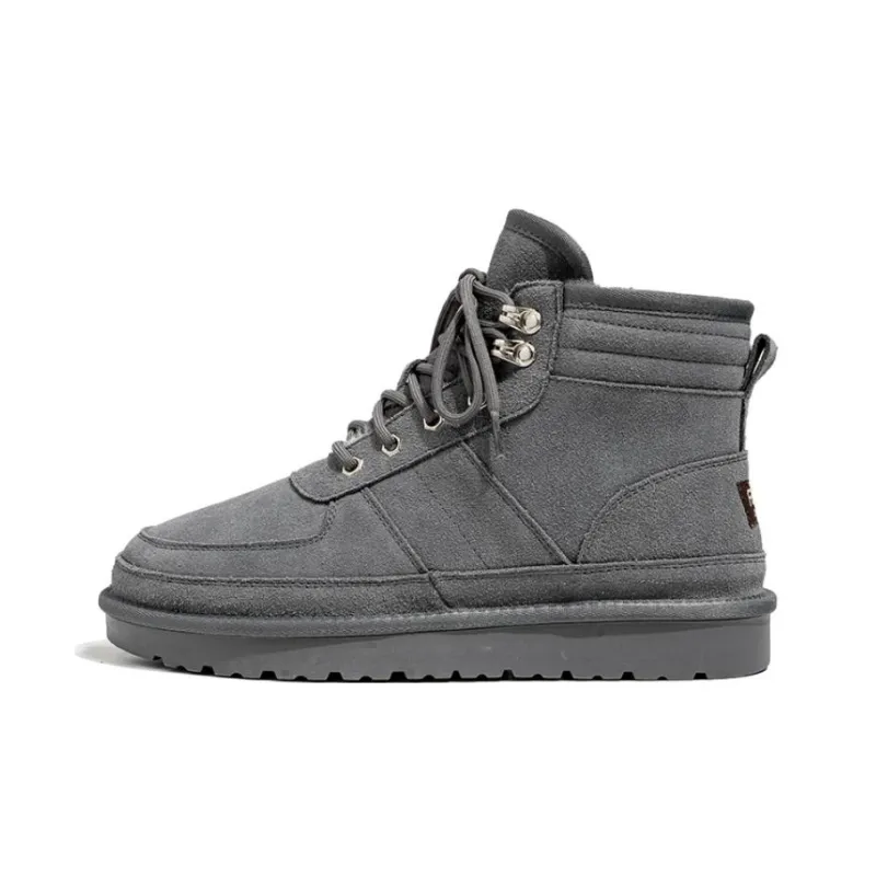 JIETEGONGYANG Height Increasing Short Snow Boots Men's-4