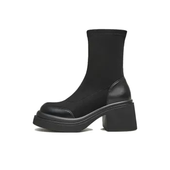 TATA Ankle Boots Women's Black/Brown