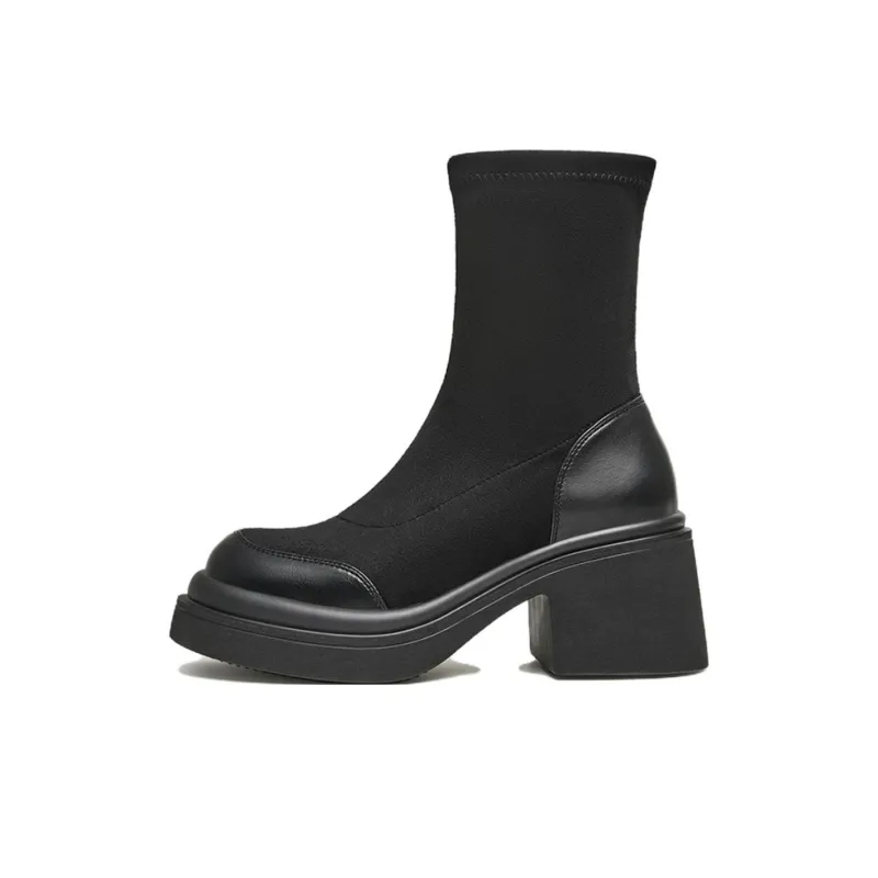 TATA Ankle Boots Women's Black/Brown-0