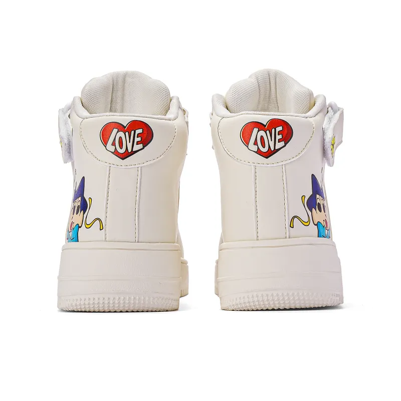 Crayon Shinchan High-Top Vintage Basketball Shoes Unisex Box-24