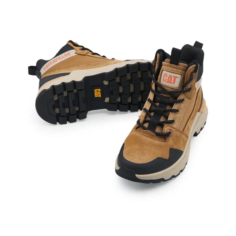 CAT Short Outdoor Shoes 4.3cm Women's Brown-2