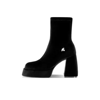Princess & Isabel Ankle Boots 9.5cm Women's Black